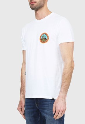 Camiseta Blanco-Multicolor Quiksilver Electric Roots