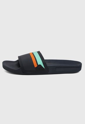 Playera Azul Quiksilver Rivi Slide