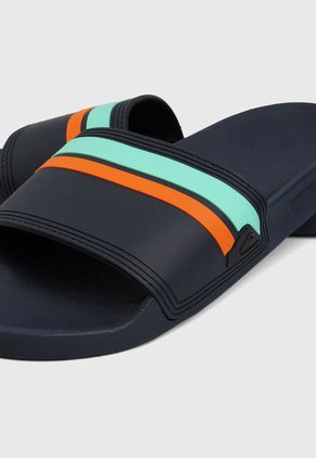 Playera Azul Quiksilver Rivi Slide