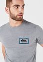 Camiseta Gris-Azul-Negro Quiksilver de Quiksilver