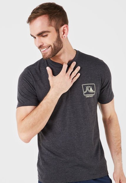 Camiseta Gris-Beige Quiksilver