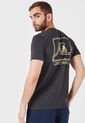 Camiseta Gris-Beige Quiksilver de Quiksilver