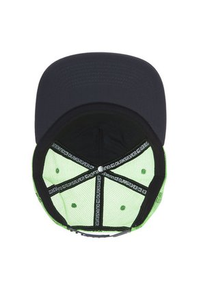 Gorra Quiksilver Gris-Verde Neón