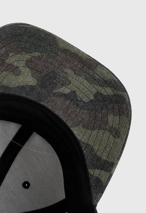 Gorra Negro-Blanco-Rojo Quiksilver Beakers