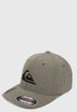 Gorra Beige-Negro Quiksilver Mens Amped Up Flexfit Cap de Quiksilver