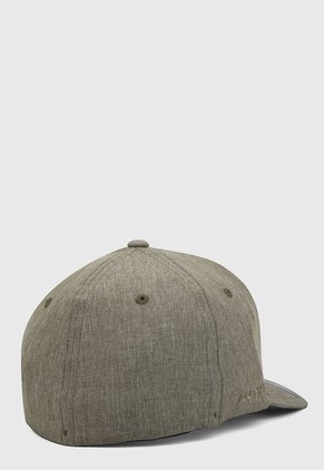 Gorra Beige-Negro Quiksilver Mens Amped Up Flexfit Cap