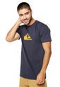 Camiseta Azul Oscuro Quiksilver Comp Logo Mt0 de Quiksilver