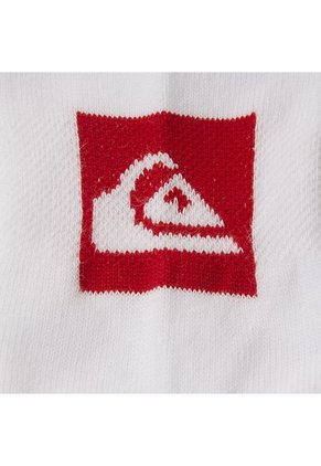Medias tobilleras Quiksilver Manic Ank Blanco