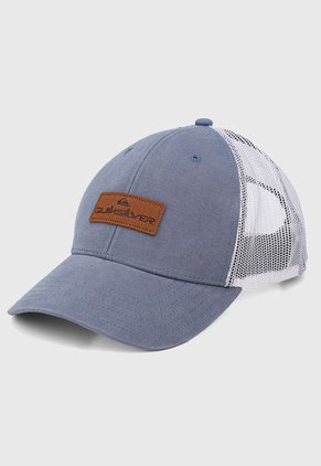 Gorra Azul Grisáceo-Blanco-Café Quiksilver Down The Hatch