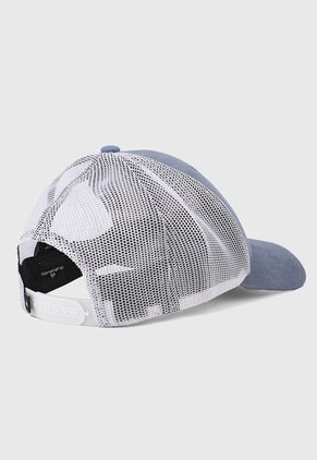 Gorra Azul Grisáceo-Blanco-Café Quiksilver Down The Hatch