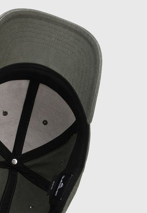 Gorra Verde Oliva-Beige Quiksilver Unbounded