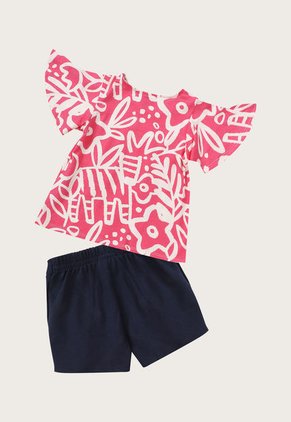 Conjunto Rosa-Blanco-Azul Quimby