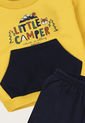 Conjunto Amarillo-Azul Navy Quimby de Quimby