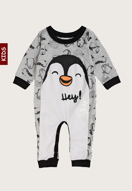 Enterizo Gris-Blanco-Negro Quimby