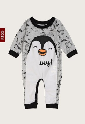 Enterizo Gris-Blanco-Negro Quimby