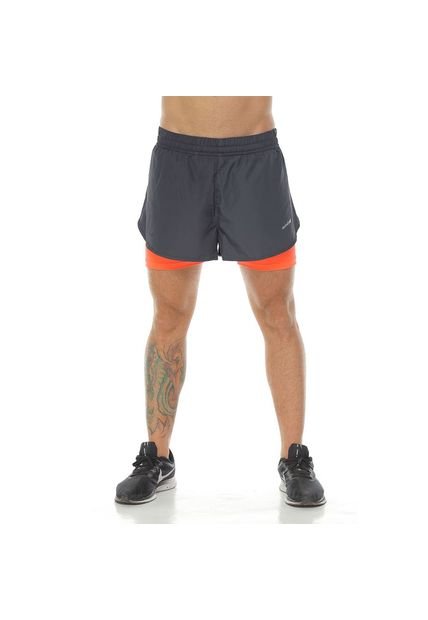 Pantaloneta Deportiva Running, Color Gris Oscuro Para Hombre - Compra Ahora  | Dafiti Colombia