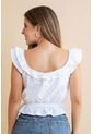 Blusa Marie Blanco Ragged Pf31113566 de Ragged