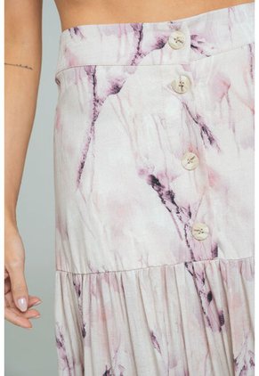 Falda Oporto Violeta Ragged Pf11320523