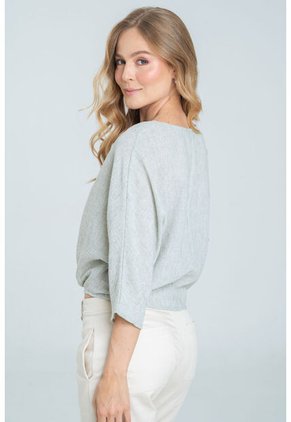 Blusa Sofi Verde Ragged Pf11113037