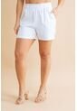 Short Lino Emilia Blanco Ragged Pf31340224 de Ragged
