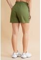 Short Lino Emilia Verde Ragged Pf31340224 de Ragged
