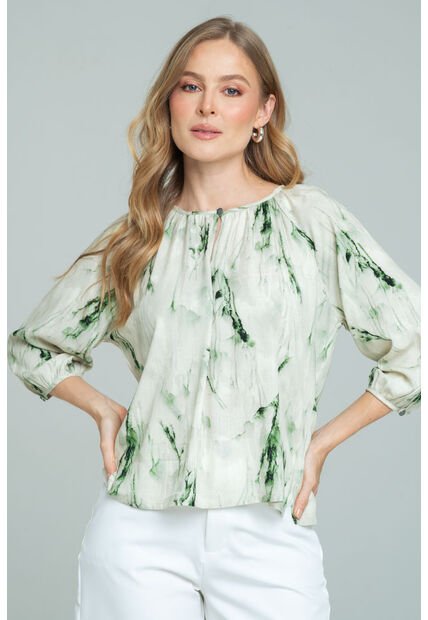 Blusa Dhalynn Verde Ragged Pf11113093