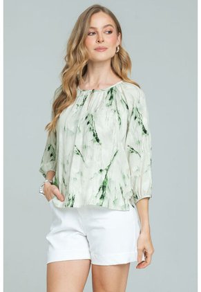 Blusa Dhalynn Verde Ragged Pf11113093