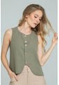 Blusa Maleno Verde Ragged Pf11113074 de Ragged
