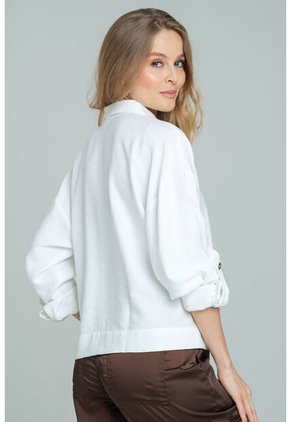 Cami Chaqueta Lhelet Blanco Ragged Pf11130276