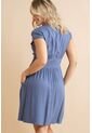 Vestido Lynne Azul Ragged Pf31511487 de Ragged
