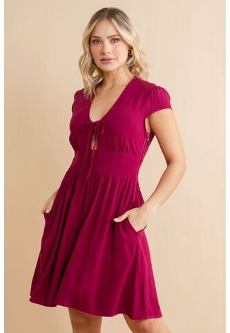 Vestido Lynne Rojo Ragged Pf31511487 Ragged