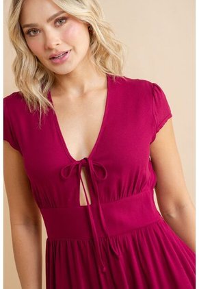 Vestido Lynne Rojo Ragged Pf31511487