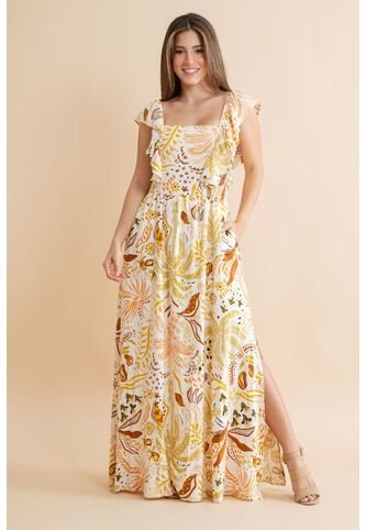 Vestido Amatista Blanco Ragged Pf31511515 Ragged