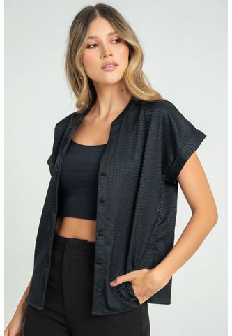 Blusa Lyra Negro Ragged Pf12110845 Ragged