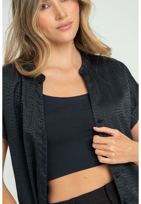 Blusa Lyra Negro Ragged Pf12110845