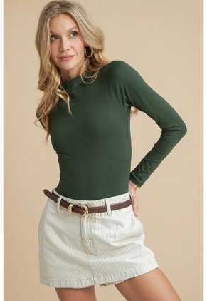 Falda Short Sicilia Café Ragged Pf21340011