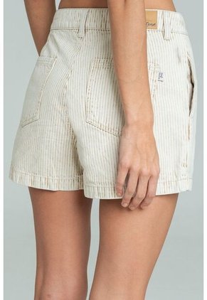 Falda Short Sicilia Café Ragged Pf21340011