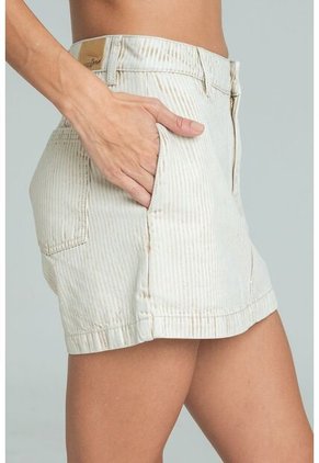 Falda Short Sicilia Café Ragged Pf21340011