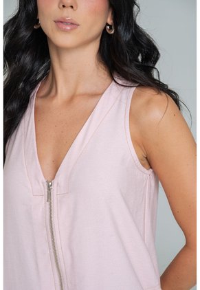 Vestido Estelle Rosa Ragged Pf11511328