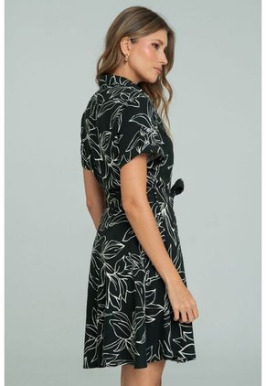 Vestido Meler Verde Ragged Pf11511455