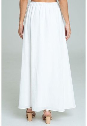 Falda Nairobi Blanco Ragged Pf11320527