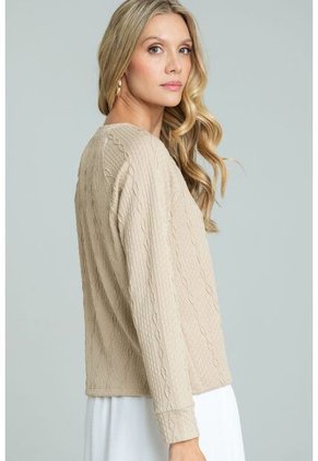 Buzo Pewy Beige Ragged Pf11180002