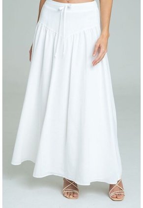 Falda Nairobi Blanco Ragged Pf11320527