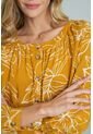 Blusa Cantica Amarillo Ragged Pf11113131 de Ragged