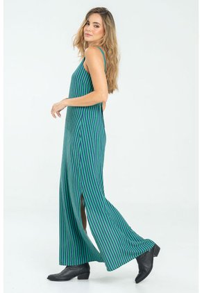 Vestido Mucura Azul Ragged Pf11511337