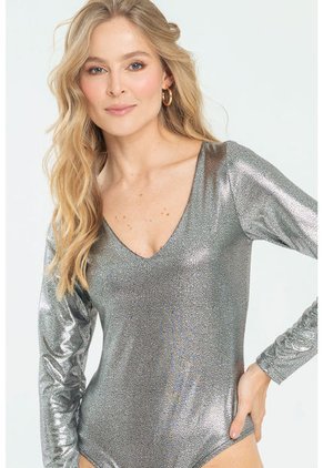 Body Rileigh Plateado Ragged Pf11100006