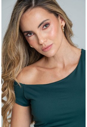 Top Milines Verde Ragged Pf13120835