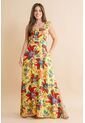 Vestido Largo Thekla Verde Ragged Pf31511481 de Ragged