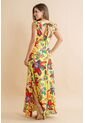 Vestido Largo Thekla Verde Ragged Pf31511481 de Ragged