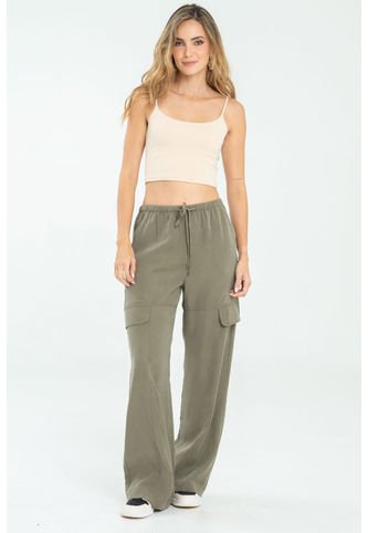 Pantalon Jareta Verde Ragged Pf11310802 Ragged